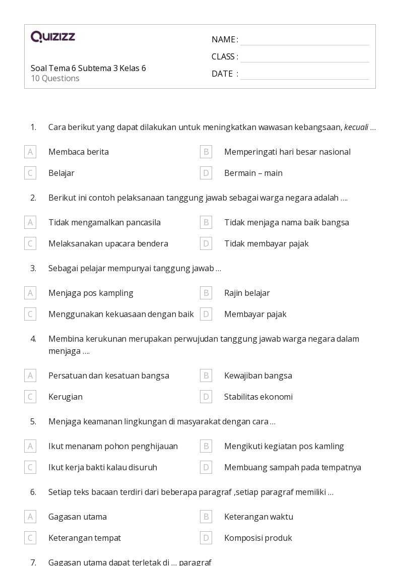 3 Rahasia Soal Tema 6 Subtema 3 Kelas 3 yang Wajib Diketahui di 2026 3 Rahasia Soal Tema 6 Subtema 3 Kelas 3 yang Wajib Diketahui di 2026