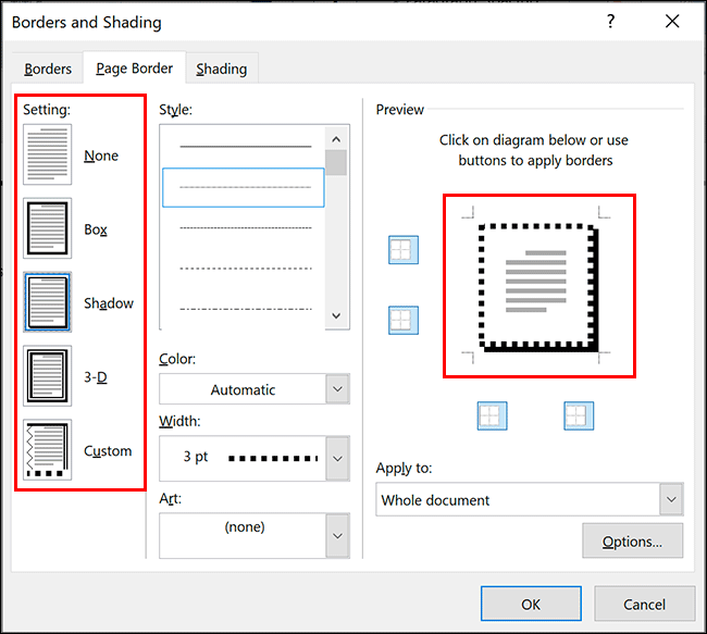 How To Add A 3pt Shadow Page Border In Word 2016 - Design Talk How To Add A 3pt Shadow Page Border In Word 2016 - Design Talk