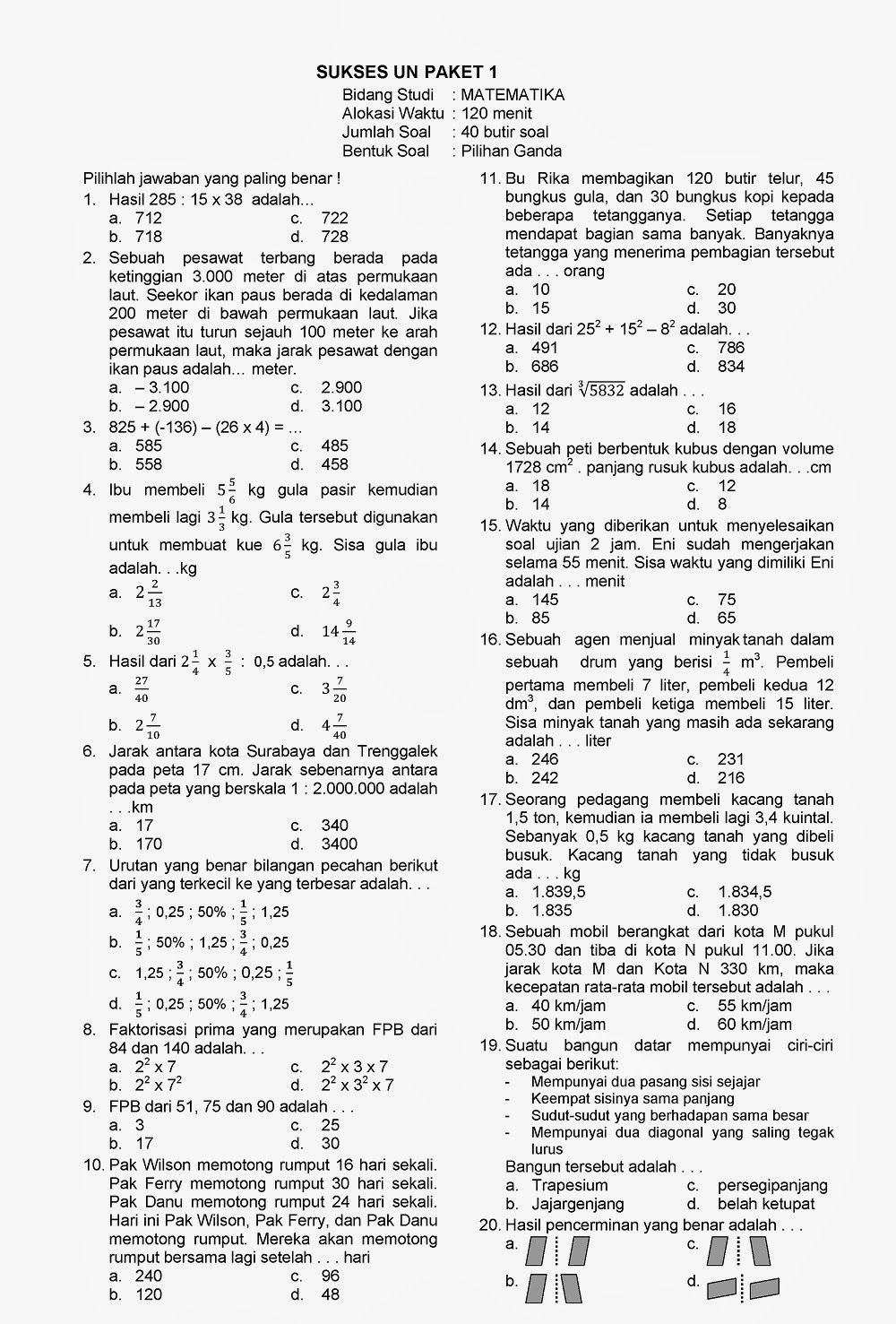 5 Tipe Soal Soal UAS Matematika Kelas 6 Semester 1 yang Sering Membuat Siswa Terkecoh di Tahun 2026 5 Tipe Soal Soal UAS Matematika Kelas 6 Semester 1 yang Sering Membuat Siswa Terkecoh di Tahun 2026