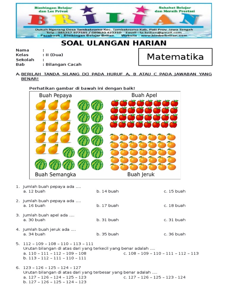 belajar matematika kelas 3 sd Belajar matematika sd - siswapelajar com