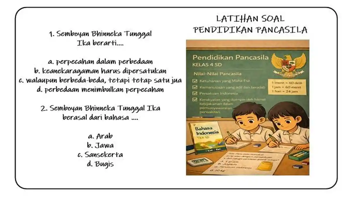 7 Soal PTS Kelas 4 Semester 2 dan Kunci Jawaban yang Wajib Kamu Tahu 2026 7 Soal PTS Kelas 4 Semester 2 dan Kunci Jawaban yang Wajib Kamu Tahu 2026