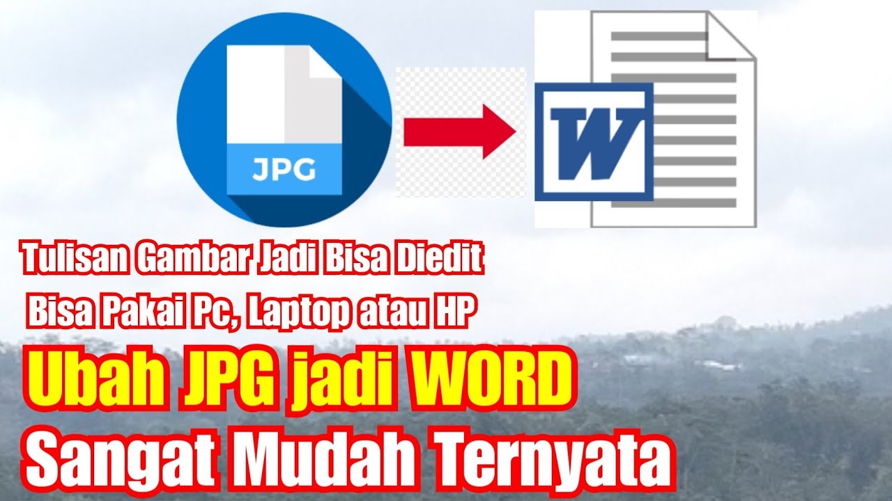 Rahasia Pengubah Foto Jadi Word Terbaik 2026: 7 Cara Cepat Tanpa Ribet Rahasia Pengubah Foto Jadi Word Terbaik 2026: 7 Cara Cepat Tanpa Ribet