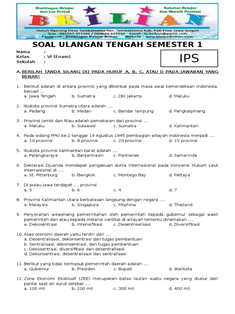 Riset Medsos Jadi Sumber Berita Utama, Simak Contoh Soal IPS Kelas 6 Semester 2 2018 Riset Medsos Jadi Sumber Berita Utama, Simak Contoh Soal IPS Kelas 6 Semester 2 2018