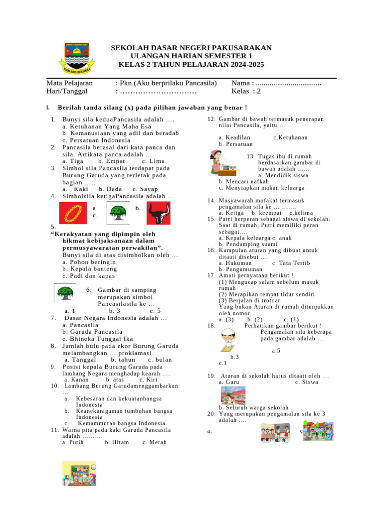 Terbukti! Contoh soal kelas 2 tema 4 subtema 1 ppkn Mudah Dipahami Sebelum Ujian 2026 Terbukti! Contoh soal kelas 2 tema 4 subtema 1 ppkn Mudah Dipahami Sebelum Ujian 2026