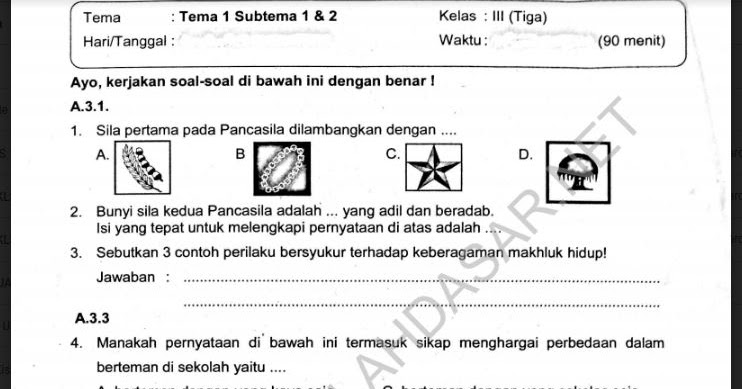 Terbukti Efektif! 7 Contoh Soal Kelas 3 Tema 1 yang Bikin Nilai OMI IPAS Naik Drastis Terbukti Efektif! 7 Contoh Soal Kelas 3 Tema 1 yang Bikin Nilai OMI IPAS Naik Drastis