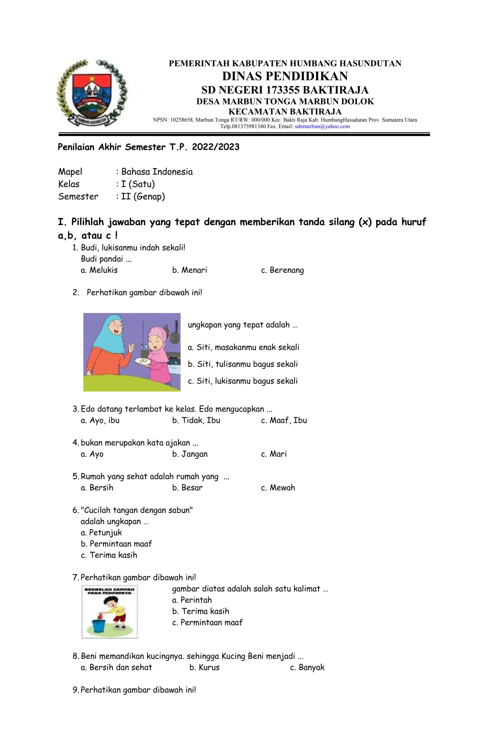 Rahasia Cepat Pintar Kerjakan Soal Bahasa Indonesia Tematik Kelas 1 SD yang Wajib Tahu Rahasia Cepat Pintar Kerjakan Soal Bahasa Indonesia Tematik Kelas 1 SD yang Wajib Tahu