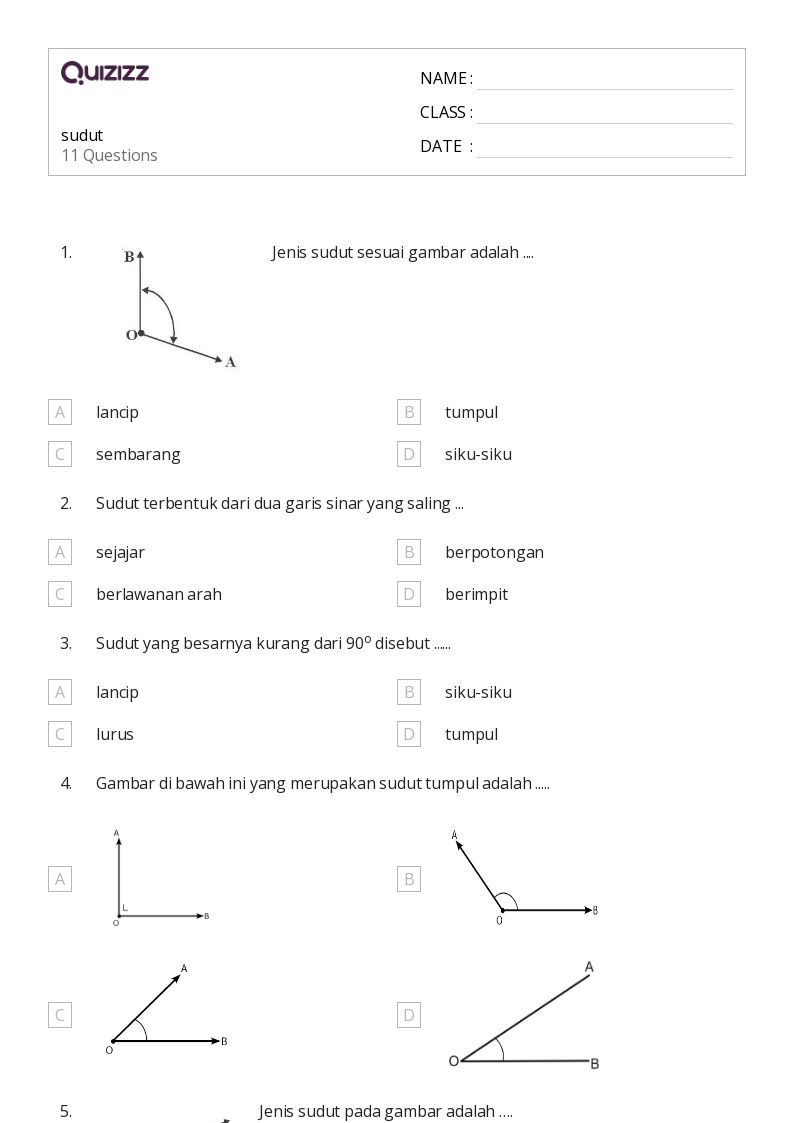 Ternyata Ini Rahasia Cara Cepat Menjawab Soal Sudut Kelas 3 yang Jarang Diketahui